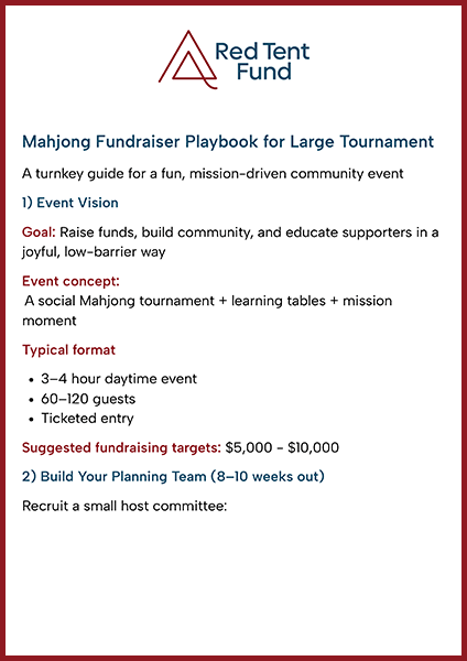 Cover of Mahj Large Tournament